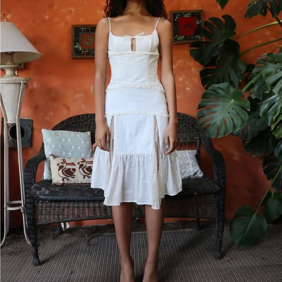 Fait Par Foutch Dresses & Skirts - Fait Par Foutch Eyelet Dress Mayomi